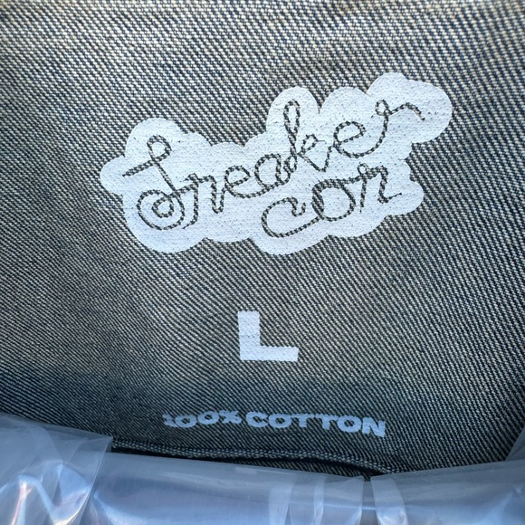 NEW Exclusive Sneaker Con Jeff Hamilton Denim Jean Vest - Men Large - Picture 3 of 6